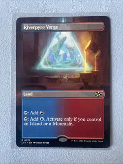 Riverpyre Verge (Borderless) Aetherdrift Regular NM MTG 0372 - Image 1