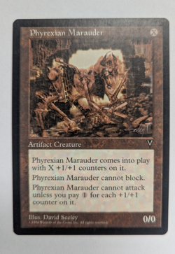 Magic Mtg Visions Phyrexian Marauder near mint - Image 1
