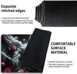 Durable MTG Playmat TCG Playmat with Zone and Locking Edges for MTG Gaming - Inc - Image 3