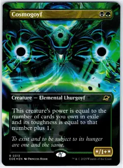 Cosmogoyf (Borderless - FOIL) - Edge of Eternities - MTG Magic - Image 1