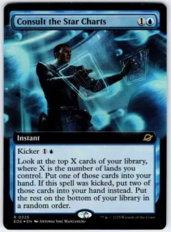 Consult the Star Charts (Extended Art - FOIL) - Edge of Eternities - MTG Magic - Image 1