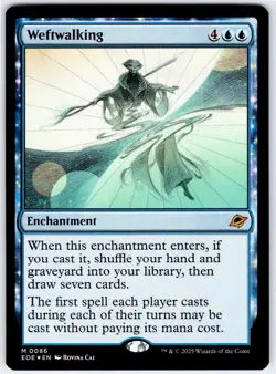 Weftwalking (FOIL) - Edge of Eternities - MTG Magic - Image 1