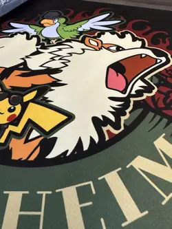 Pokemon World Championships 2025 Anaheim - Rockabilly Playmat & Bag - Image 3
