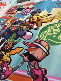Pokemon World Championships 2025 Anaheim - Car Scene Playmat & Bag - Image 3