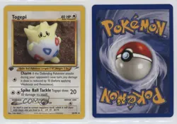 Togepi 1st Ed. Pokemon Neo Destiny #56 2002 1j5g - Image 3