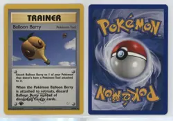 Balloon Berry 1st Ed. Pokemon Neo Revelation #60 2001 1j5g - Image 3