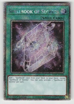 Spellbook of Secrets Yugioh RA04-EN189 Platinum Secret Rare PSR NM - Image 1