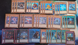 YuGiOh 42 Card Spright Deck Ft Starter Blue Nimble Angler Swap Frog Ice Barrier - Image 1