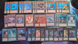 YuGiOh 38 Card Spright Deck Ft Starter Blue Nimble Angler Extra & More - Image 1