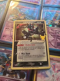 Greninja Gold Star SWSH144 SWSH: Sword & Shield Promo Cards Holo Celebrations - Image 1