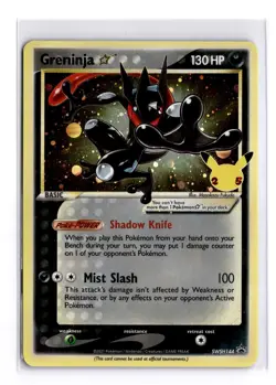 Greninja Gold Star SWSH144 SWSH: Sword & Shield Promo Cards Holo Celebrations - Image 1