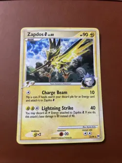 Zapdos G Arceus Holo Rare Card 12/99 2009 - Image 1