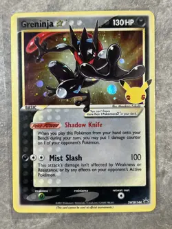 Greninja Star SWSH144 Pokemon TCG Sword & Shield Promo Cards Holo (Light Play) - Image 1