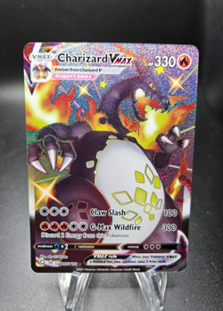 Charizard VMAX SV107/SV122 Shining Fates Full Art Shiny Vault Pokemon Card NM+ - Image 1
