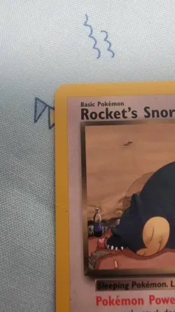 Rocket's Snorlax 33/132 Rare Gym Heroes Pokemon Card - Image 3