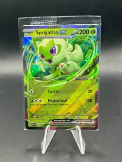 Sprigatito ex 087 Sv: Scarlet & Violet Promo Cards Holo. Still Sealed! ShipsFast - Image 1