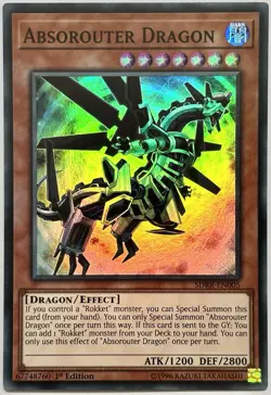 SDRR-EN005 Absorouter Dragon - Super Rare 1st Edition Near Mint YuGiOh Card - Image 1