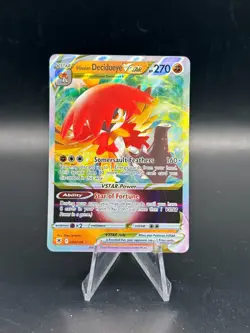 Hisuian Decidueye VSTAR 084/189 Astral Radiance Ultra Rare Pokemon TCG Card NM - Image 1