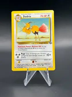 Dodrio NM/LP Jungle Set 34/64 Unlimited Uncommon 1999 WOTC Pokemon card - Image 1