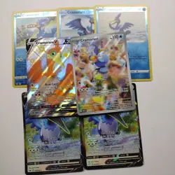 Pokemon TCG Cramorant 7 Card Lot Full Art IR BLACK STAR PROMO NEAR MINT - Image 1