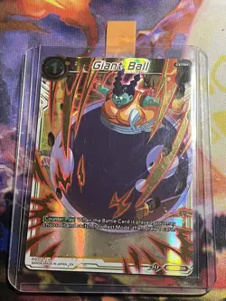 Giant Ball DB2-126 SR Mythic GOLD - Dragon Ball Super Card Game - Image 1