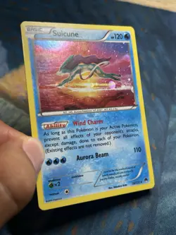Suicune Breakpoint 30/122 Exclusive Cosmos Holo Rare Promo Pokemon Card - Image 4
