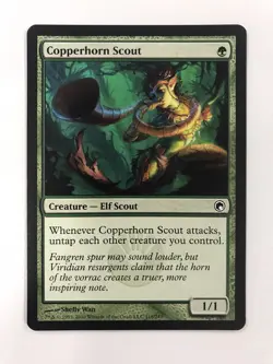 Copperhorn Scout MTG Magic the Gathering Card NM Near Mint Conspiracy Take Crown - Image 1