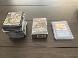 Random Magic The Gathering Lot - Mirrodin Sealed, Alpha + Beta And Unsanctioned - Image 1