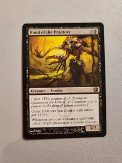 Hand of the Praetors Scars of Mirrodin MTG NM - Image 1