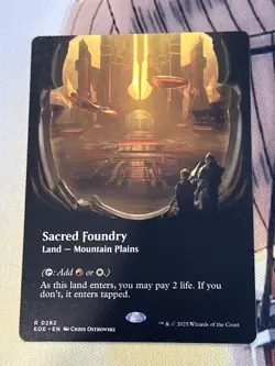 Sacred Foundry - 282 - Foil - EOE - NM - MTG Magic the Gathering - Image 1