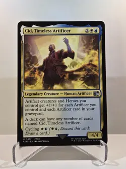 Cid, Timeless Artificer (0417) Final Fantasy Regular Magic The Gathering - Image 1