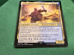 Cid, Timeless Artificer (0417) Final Fantasy Regular Magic The Gathering - Image 4