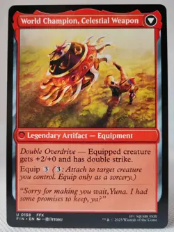 MTG - Sidequest: Play Blitzball World Champion, Celestial Weapon - FIN #0158 - Image 2