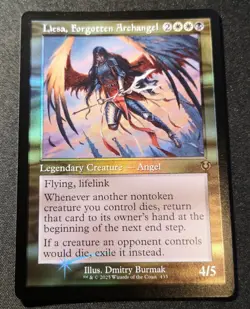 Liesa, Forgotten Archangel - Foil - Retro Frame - INR - MTG - EN - NM - 433 - Image 1