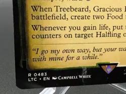 Treebeard, Gracious Host (Showcase Scrolls) Commander: the Lord of the Rings:... - Image 2