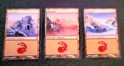 MTG ARCHENEMY COLLECTOR SET - NM / LP - BASIC LANDS 1X EACH ART - ARCCS - Image 5