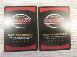 2x Rude Awakening - World Championship Deck WCD - NM/EX - English - MTG - Image 3