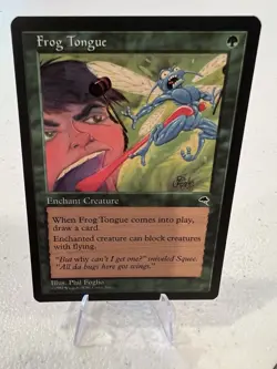 MTG - Tempest - Frog Tongue - Image 1