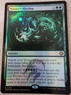 Nature's Rhythm - #150 Foil - Tarkir: Dragonstorm - Mtg - Image 1