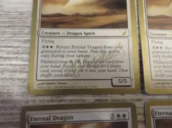 4x Eternal Dragon - World Championship Deck WCD - NM/EX - English - MTG - Image 2