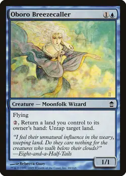 1x Oboro Breezecaller - LP - Kamigawa Block - SPARROW MAGIC - Image 1
