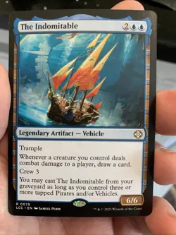 The Indomitable - Commander: Lost Caverns of Ixalan (MTG) NM - Image 1