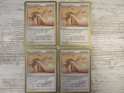 4x Decree of Justice - World Championship Deck WCD - NM/EX - English - MTG - Image 1