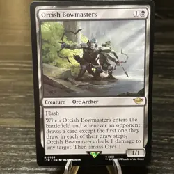 Orcish Bowmasters x 1 (Non-Foil, Unplayed, Near Mint) MTG LTR R0103 - Image 1