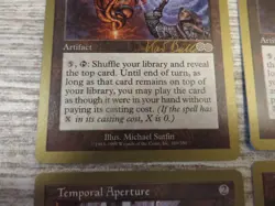 4x Temporal Aperture - World Championship Deck WCD - NM/EX - English - MTG - Image 2