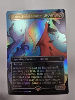 Ulalek, Fused Atrocity (Borderless) Commander: Modern Horizons 3 Foil Nm Mtg - Image 1