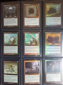 Magic The Gathering Brothers War Complete Set Of Retro Artifact Foil Cards - Image 3