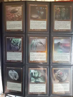 Magic The Gathering Brothers War Complete Set Of Retro Artifact Foil Cards - Image 5
