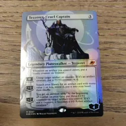 Tezzeret Cruel Captain Magic The Gathering MTG Borderless Foil Mythic EOE 0287 - Image 1
