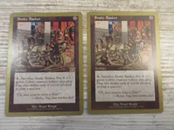 2x Snake Basket - World Championship Deck WCD - NM/EX - English - MTG - Image 1